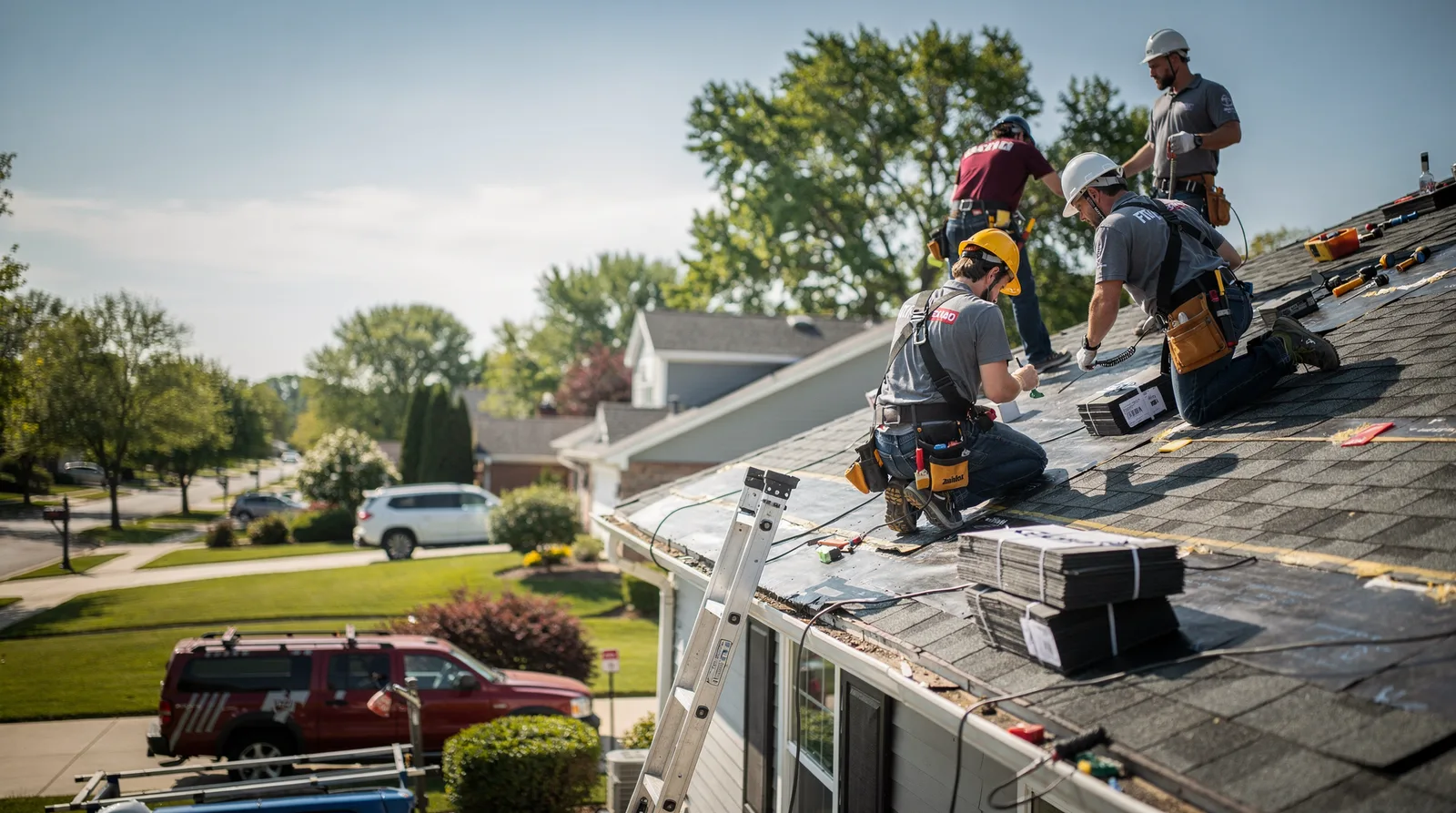 Roof Repair in Abingdon, IL around you